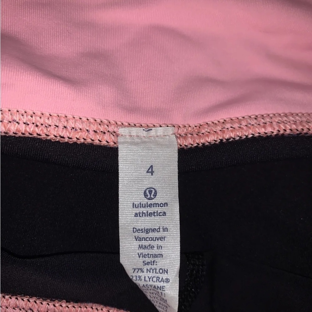 Lululemon Run Inspire Crop II Yoga Legging Athletic Stretch Women’s Size 4 - Picture 2 of 5